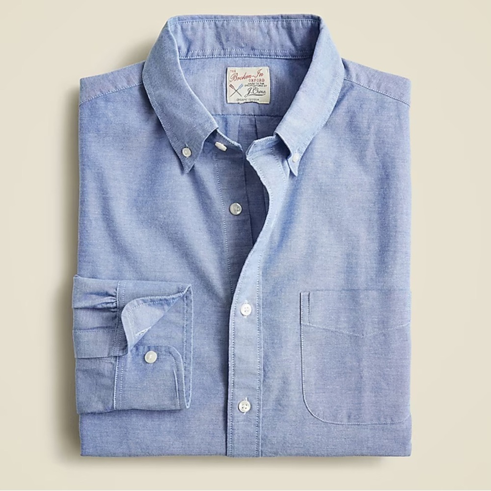 J. Crew Slim Broken-In Oxford